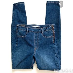 Zara Trafaluc Embrace Denim Side Zipper Jean